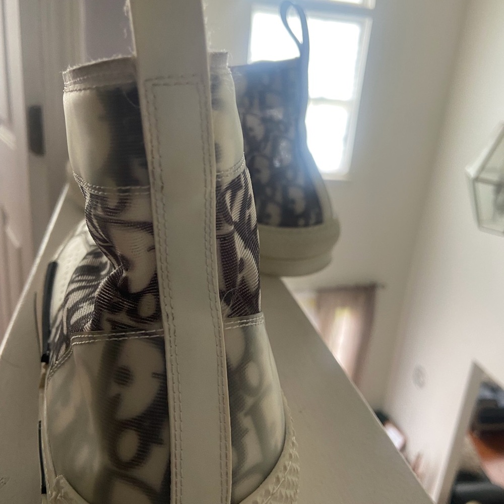 DIOR MEN B23 Sneakers Black and White - Picture 3 of 3